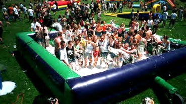 foam machine pit party rental